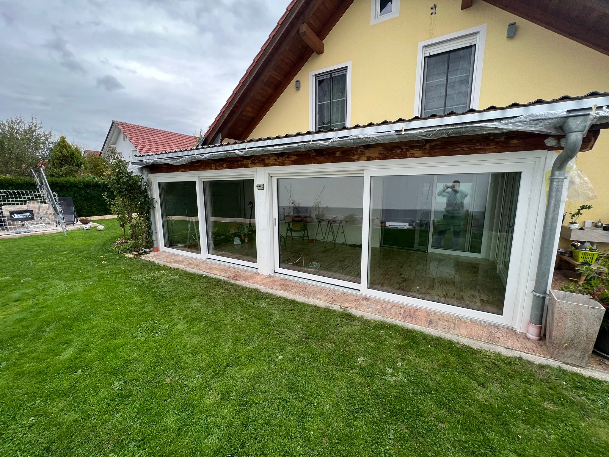 Schiebeelemente für die Terrasse, Haag in Oberbayern
