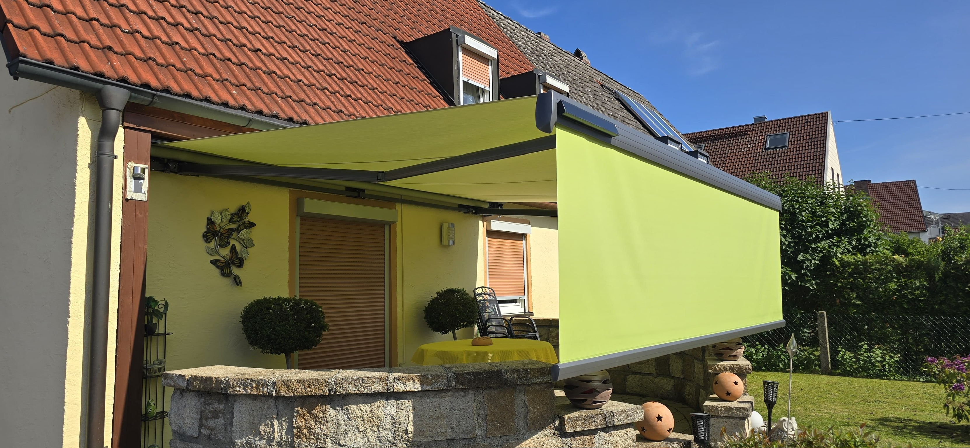 Neue Markise, Eging am See